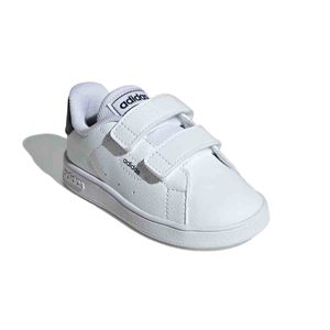 Tenis casual para niño Adidas blanco JQ2379