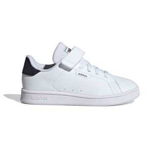 Tenis casual para niño Adidas blanco JQ2381