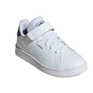Tenis casual para niño Adidas blanco JQ2381