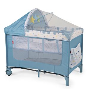 Cuna Dbebé corral rest azul