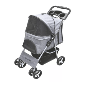 Cochecito/carreola para mascotas Adir gris 12072