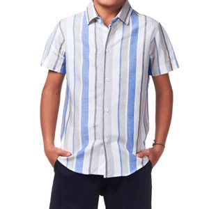 Camisa casual para niño Lyon gris 221411-103