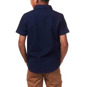 Camisa casual para niño Lyon marino 221412-805
