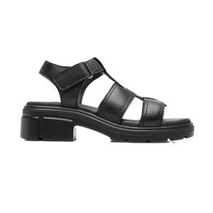 Sandalia casual para dama Flexi negro 133806