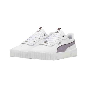 Tenis casual para dama Puma blanco 395017 10