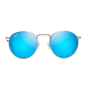 Lentes solares para dama Maui Jim P?kaua plateado B667-17B