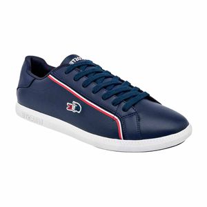 Tenis choclo para caballero Lacoste azul 37SMA0022MX_7A2