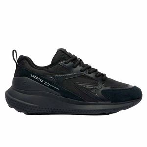 Tenis casual para caballero Lacoste negro 47SMA0121_02H