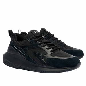 Tenis casual para caballero Lacoste negro 47SMA0121_02H