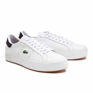 Tenis choclo para caballero Lacoste blanco 42SMA0021MX