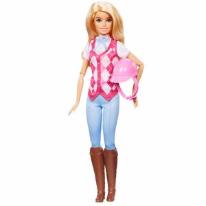 Muñeca Barbie Malibí equitación hxj38