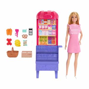Muñeca Barbie Teresa set de supermecardo jct05