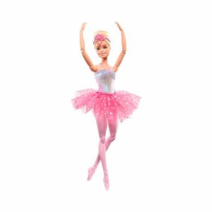 Muñeca Barbie bailariana luces brillantes hlc25