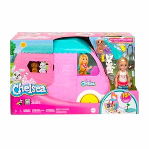 Muñeca barbie Chelsea nuevo camper hnh90
