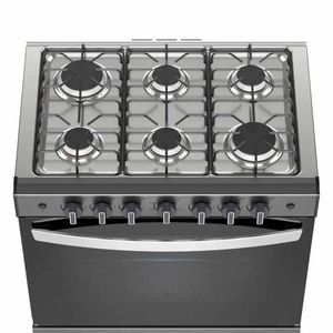 Estufa empotrable Acros  30p gris abr4120g