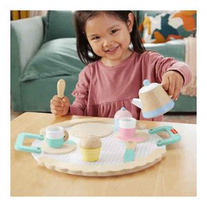Juego de té Fisher Price madera hxt82