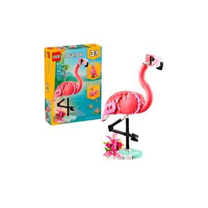 Armable Lego fauna salvaje flamenco rosa 31170