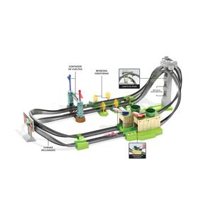 Armable Hot Wheels pista circuito largo ghk15