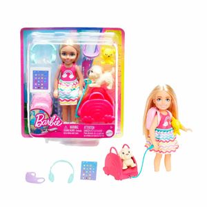 Muñeca Barbie Chelsea viajera hjy17