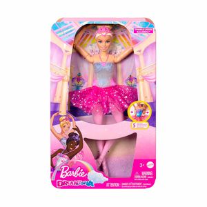 Muñeca Barbie bailariana luces brillantes hlc25
