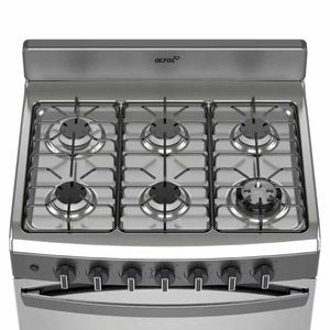 Estufa de piso Acros  30p gris afr7130g