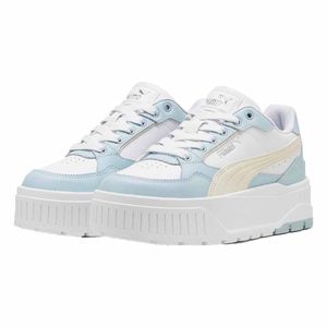 Tenis Puma casual para joven blanco 398876 04