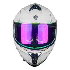 Casco abatible Kov blanco xl thunder