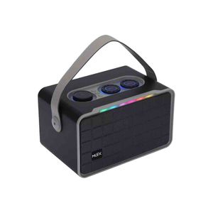 Bocina Misik portátil negro MS258