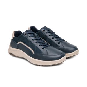 Tenis Flexi casual para caballero marino 419903