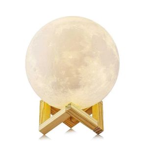 Humidificador Gadgets & Fun de luna 3d blanco
