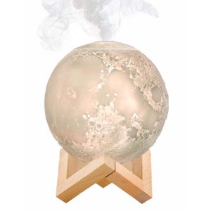 Humidificador Gadgets & Fun de luna 3d blanco