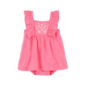 Vestido Carters rosa para bebé 1s531010