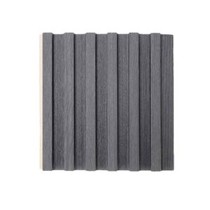 Lambrín interior Paneldot wpc gris oxford 18 pzas nórdico
