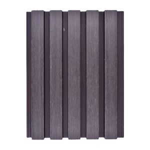 Lambrín exterior Paneldot wpc 4 pzas gris oxford