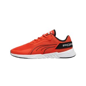 Tenis para caballero Puma porsche legacy tiburion logo turbo naranja/rojo 308420 01