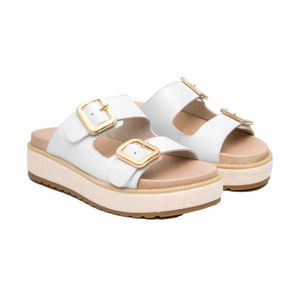 Sandalia casual Flexi blanco para dama 135501