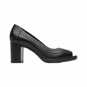 Zapatilla de vestir Flexi negro para dama 133902