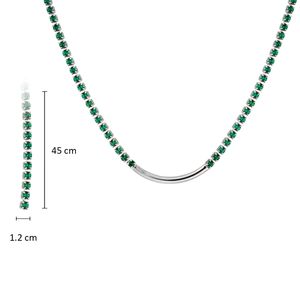 Collar Unlimited by ob rodio tipo tenis CRIOT267RZVR