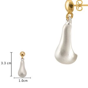 Arete Unlimited by ob chapa de oro 18k tipo chunky ARIIYMSF12