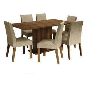 Juego de comedor Madesa con 6 sillas mi renata