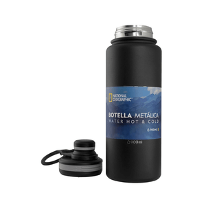 Termo metálico National geographic 900 ml negro mod. BMNG09