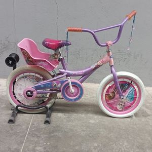 Bicicleta Veloci r16 violeta crystal snowflakes reacondicionado