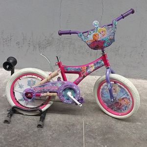 Bicicleta infantil Veloci r16 fucsia rebellious reacondicionado