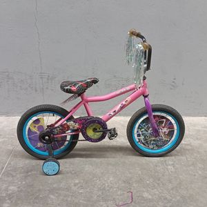 Bicicleta Veloci r16 rosa monster high reacondicionado
