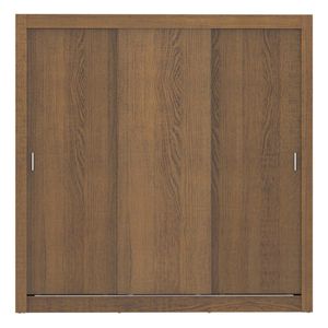Closet Madesa 3 puertas 4 cajones marrón lyon plus