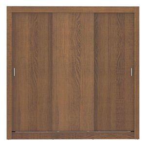 Closet Madesa 3 puertas 2 cajones marron lyon