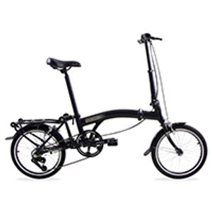 Bicicleta plegable Benotto r16 negro piegare
