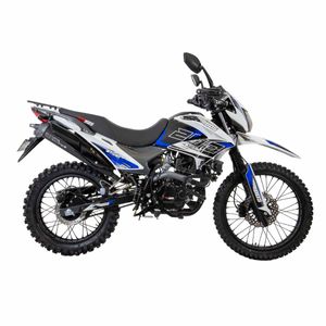 Motocicleta BDS doble propósito blanco/azul stark 200 CC 2025
