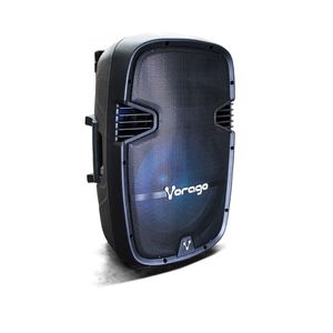 Bocina con karaoke Vorago negro ksp-500