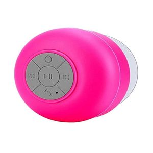 Bocina portátil Gadgets & Fun para ducha rosa